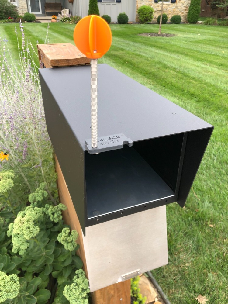 Mail Alert - Mail Flag - Mailbox - FOR FLAT TOP STYLE BOX ONLY AS SHOWN - NEW