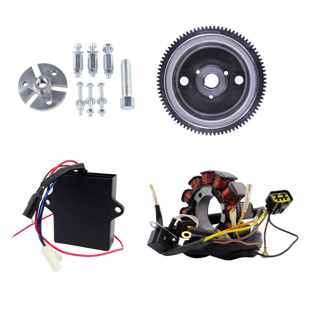 Stator + Flywheel + Puller + AC to DC Ignition For Polaris Ranger 500 2002-2003