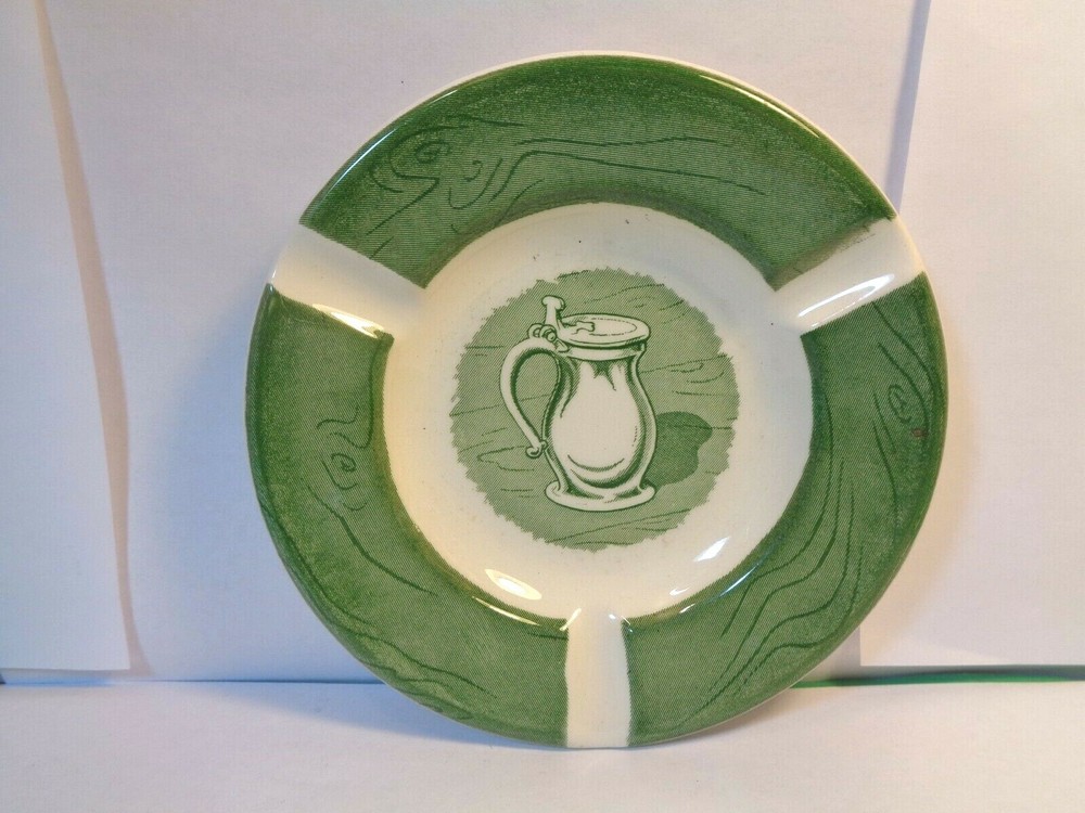 Restaurant Ware 5 1/2" Ashtray, Syrup Dispenser Pattern (Used/EUC)