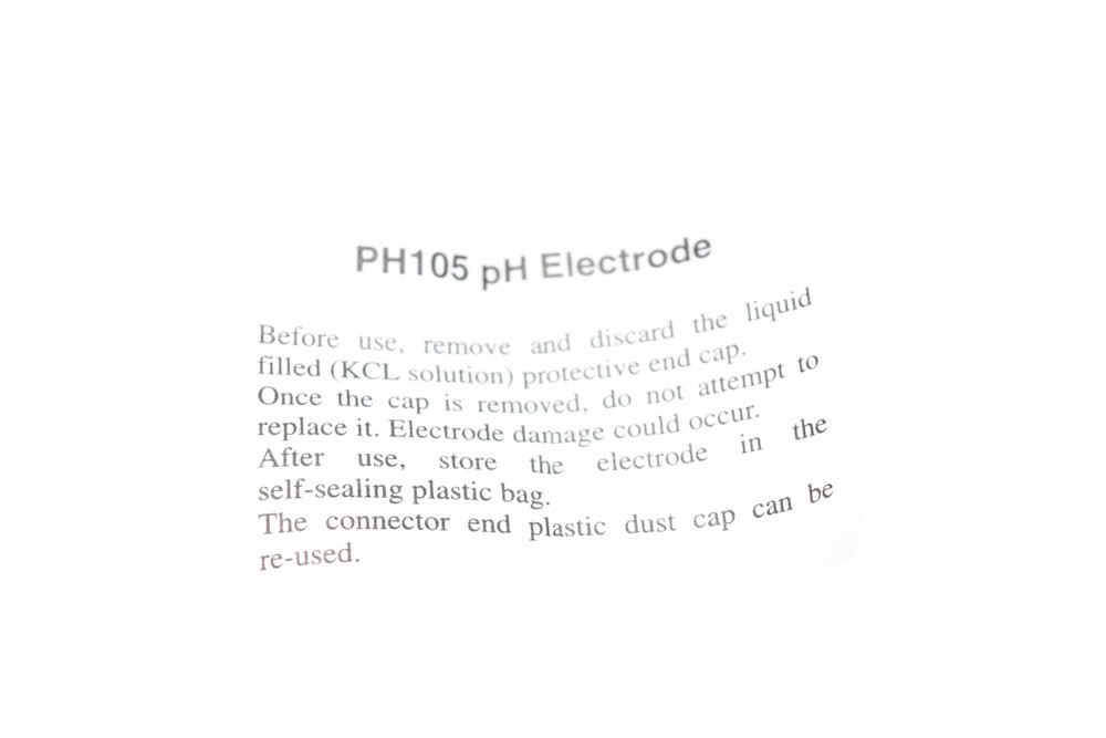 NEW EXTECH Replacement Electrode Module: pH, 32 to 122F, Polycarbonate, Flat, 16