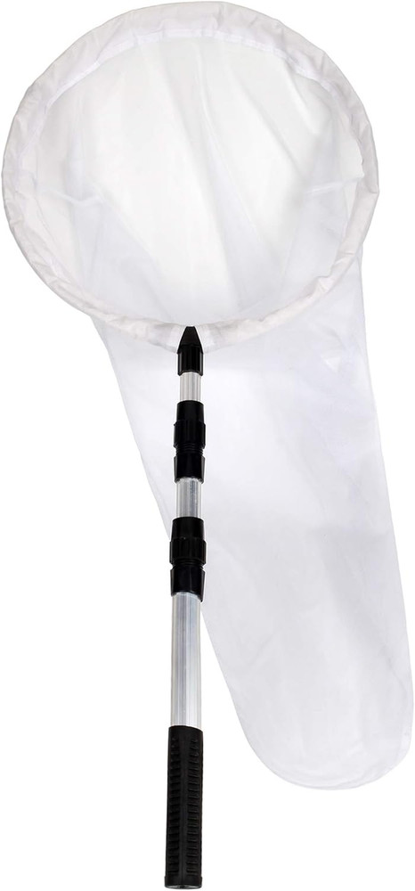 RESTCLOUD Large Insect and Butterfly Net Bug Catching Net Bird Net with 14" Ring
