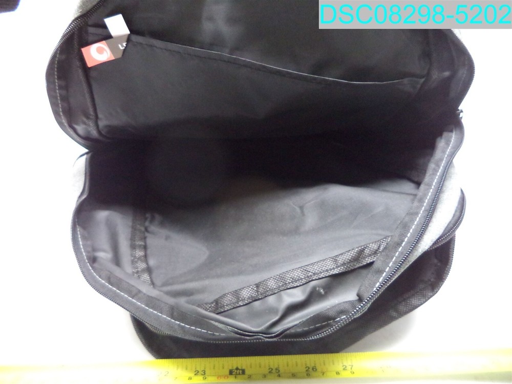 P&G Merchant & Craft Gray Backpack Book Bag with Adjustable Straps