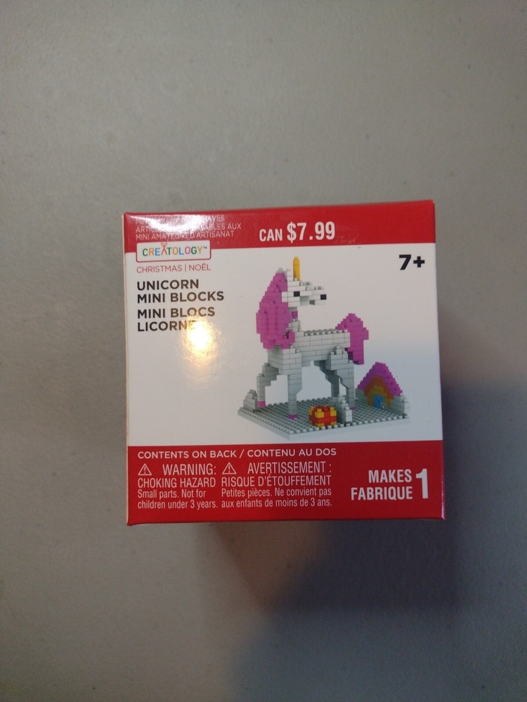 Creatology Christmas Unicorn Mini Blocks