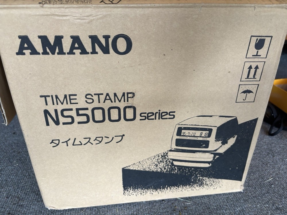 AMANO Time Stamp NS5000 New 110-120V