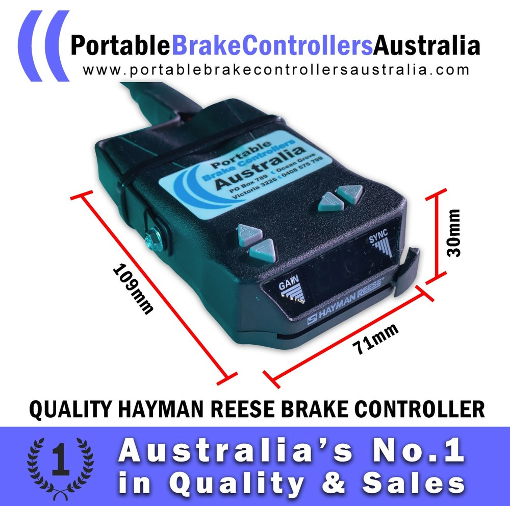 Portable Electric Brake Controller with Adjustable Controller Holder Mount