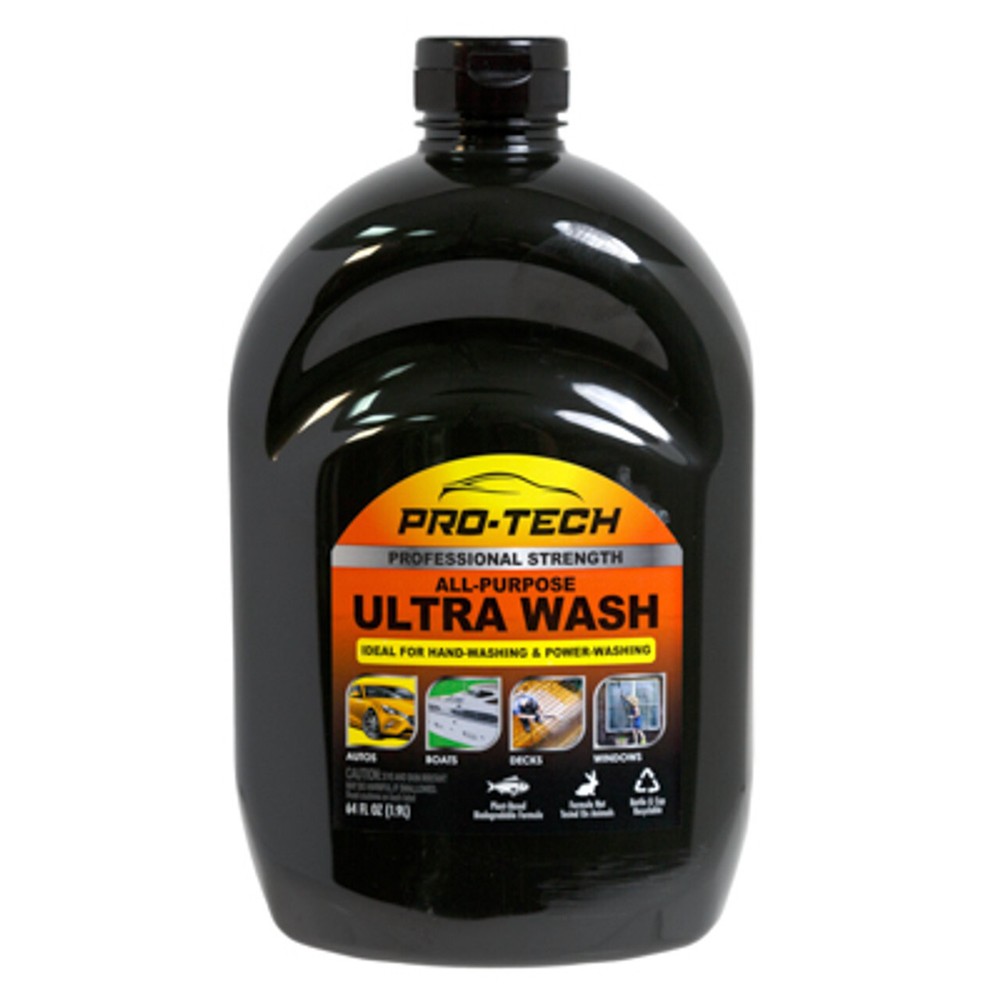 2 Bottles Pro-Tech All-Purpose Ultra Wash 64 oz Each