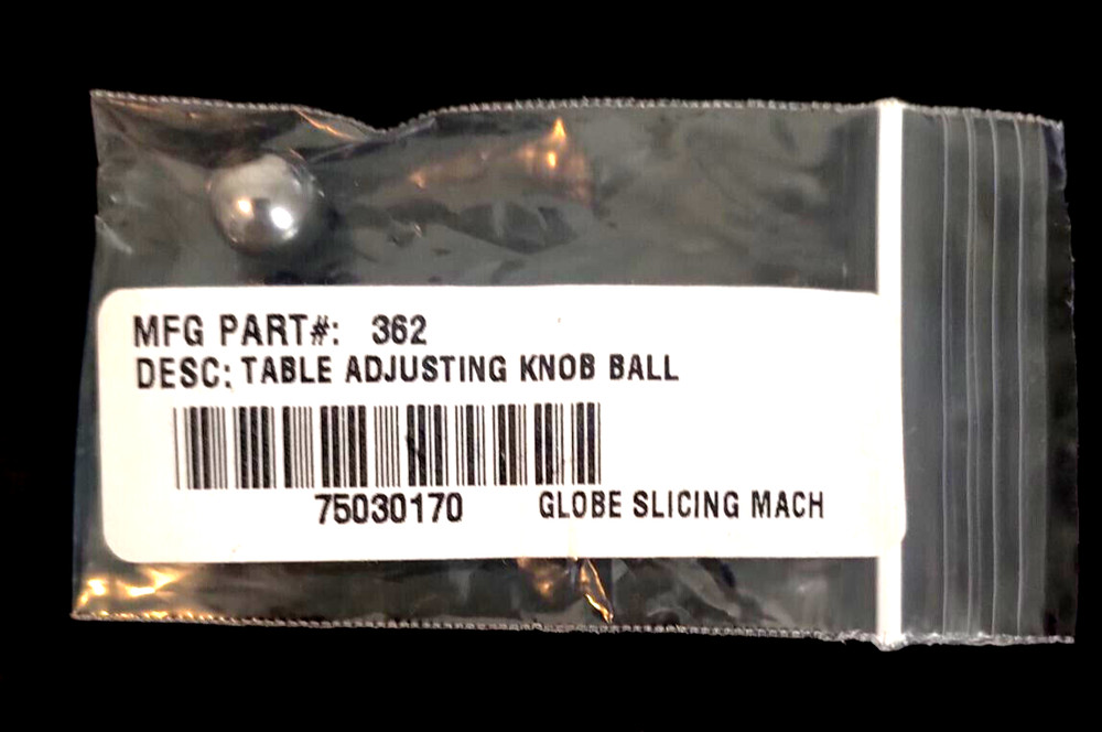 362 Globe Table Adjusting Knob Ball Genuine OEM GLO362