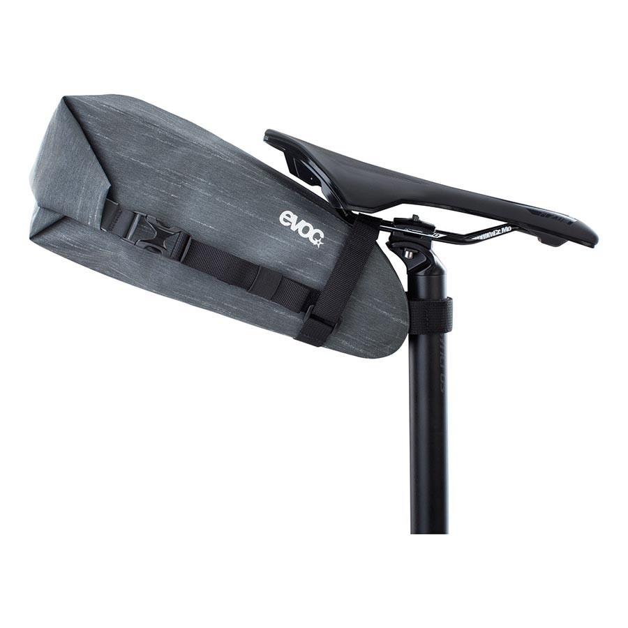 EVOC WP 4L Waterproof Seat Pack - Carbon Grey, Lightweight, Durable, Reflective