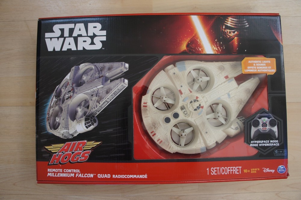 Star Wars Air Hogs Millennium Falcon Remote Control New