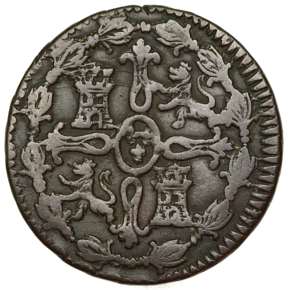 Spain - 8 Maravedis 1817 - Ferdinand VII