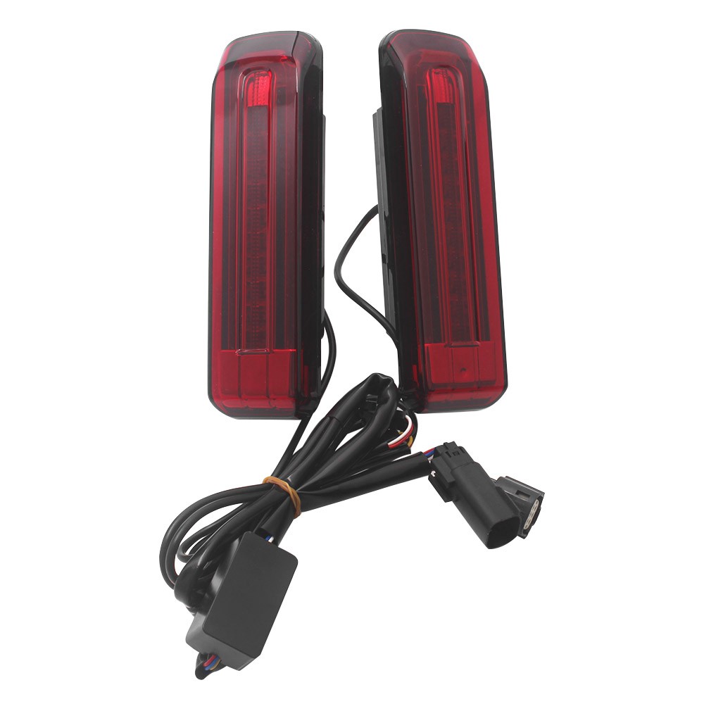 2pc Saddlebag LED Insert Light for Harley Electra Glide FLHTCU/I FLHTK 2014-24