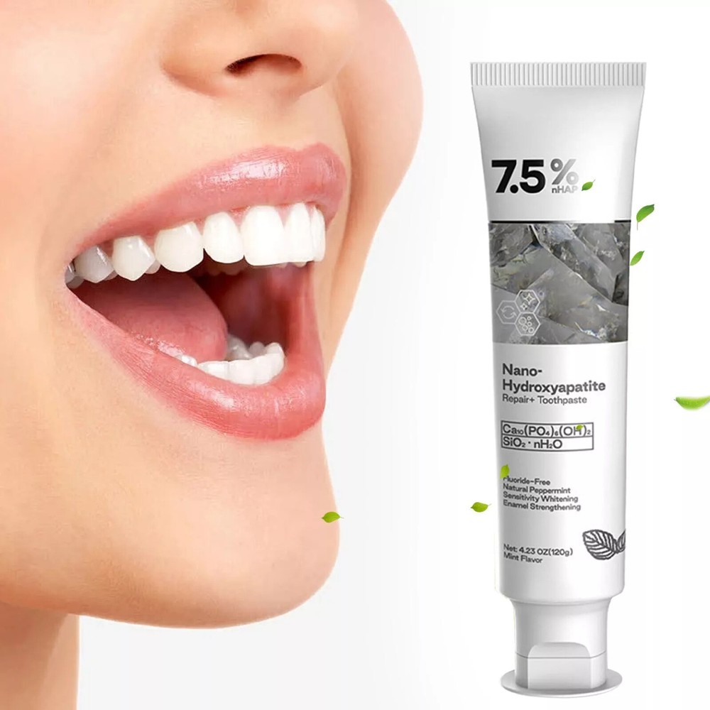 7.5% Hap Nano-Hydroxyapatite Toothpaste Remove Deep Clean For Sensitive Teeth