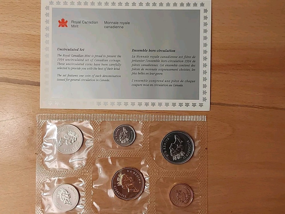 Canadian Mint Uncirculated Coins