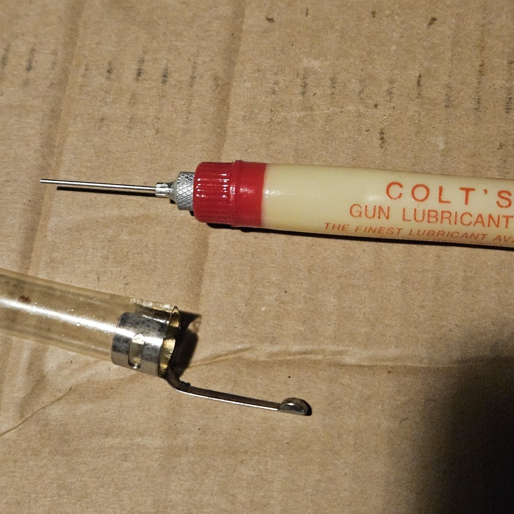Vintage Colt Gun Lubricant Python Diamondback