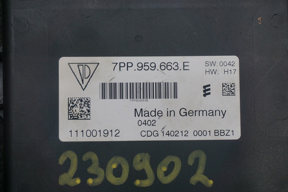 Voltage Converter Control Stabilizer Module 7PP95933 Porsche Panamera 970 10-16