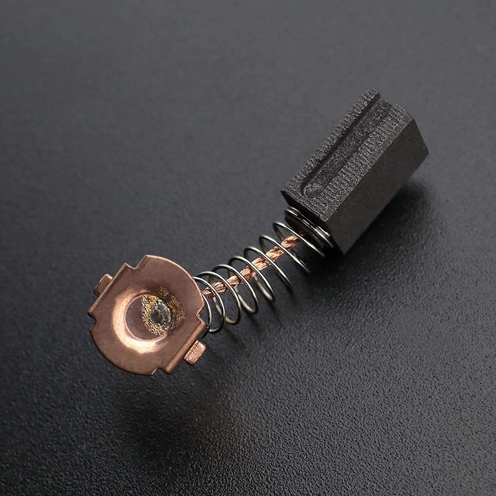 2Pairs Angle Grinder Carbon Brushes 12X8X5mm For G720 Power Tool Replacement