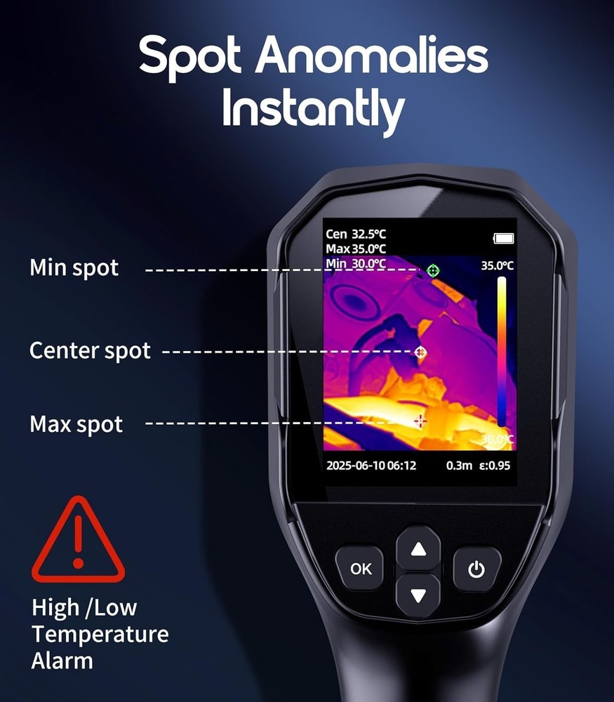 Super Resolution Thermal Imaging Camera - Durable, Lightweight & Accurate