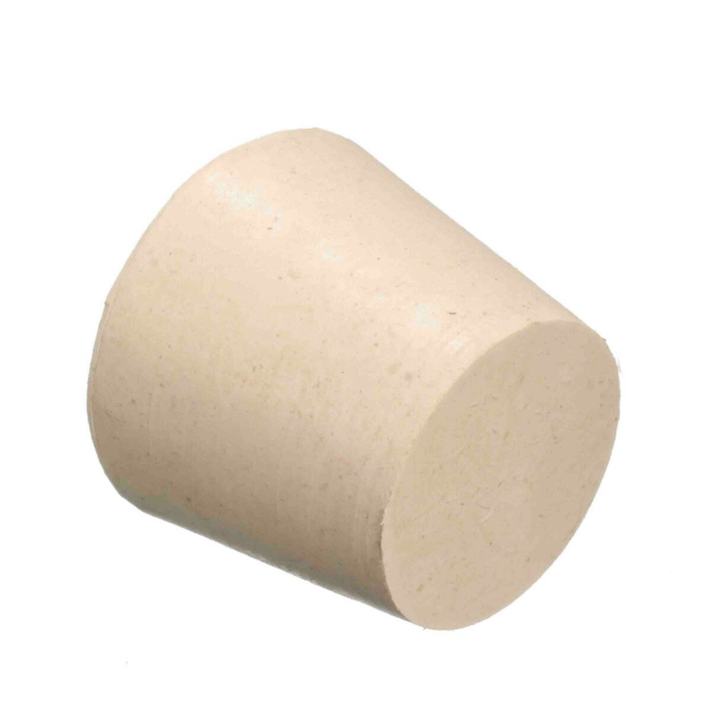 Rubber Stopper Bungs Laboratory Solid Hole Stop Push-In Sealing Plug