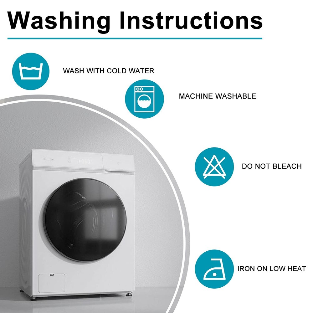 2 Pieces Square Tablecloth - Waterproof Washable Polyester Table Cloth for Di...