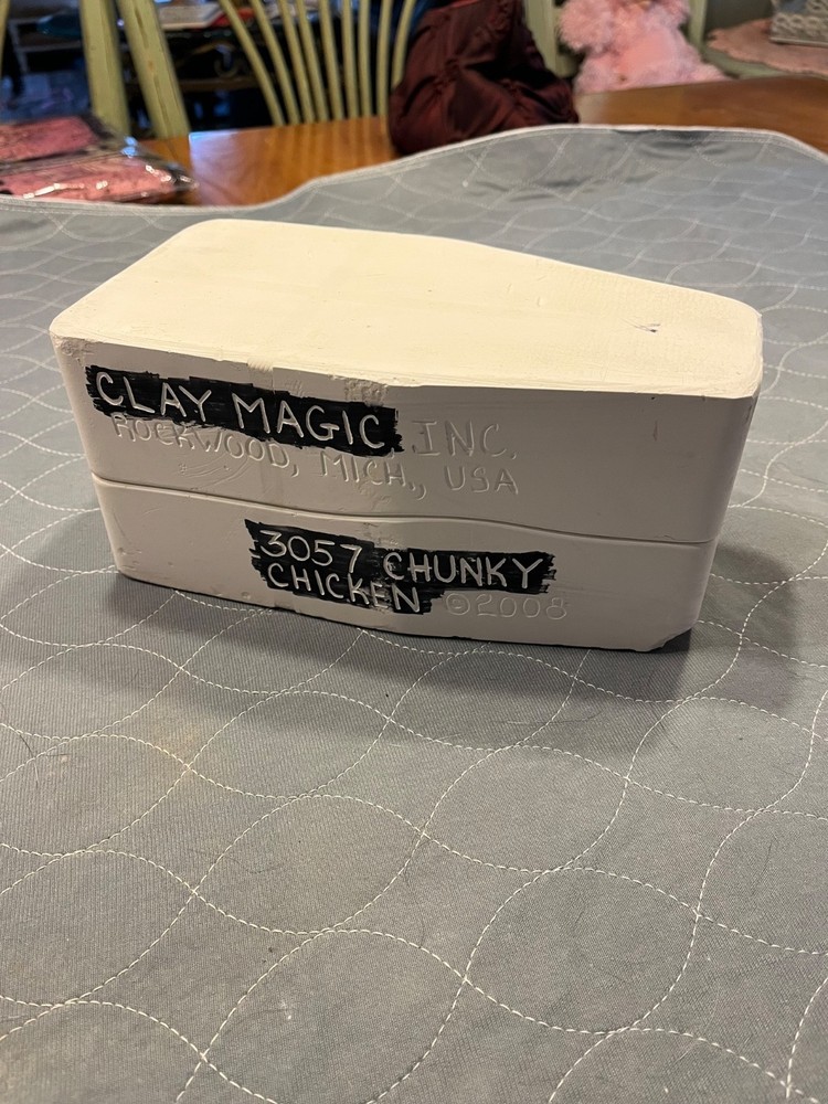 Clay Magic 3057 Chunky Chicken Slip Casting Mold