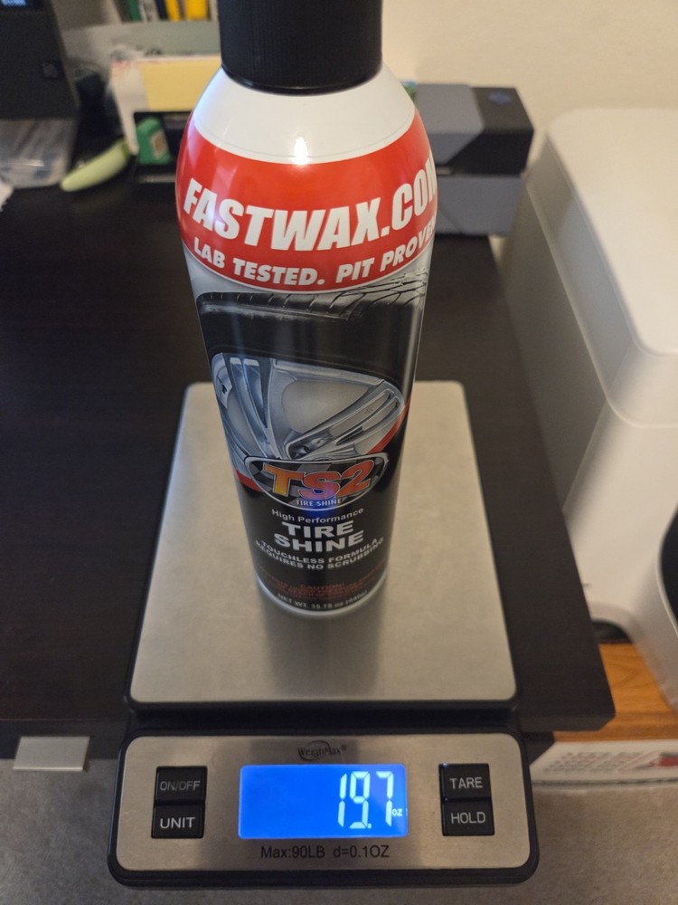 Fast Wax TS2 High Performance Touchless Tire Shine No Water Needed