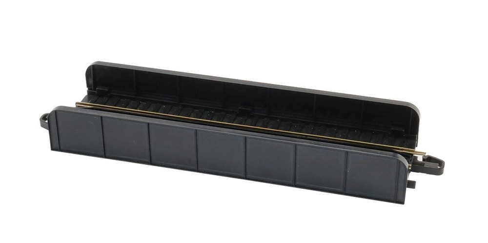 HO Scale E-Z Track Girder Bridge Black Roadbed