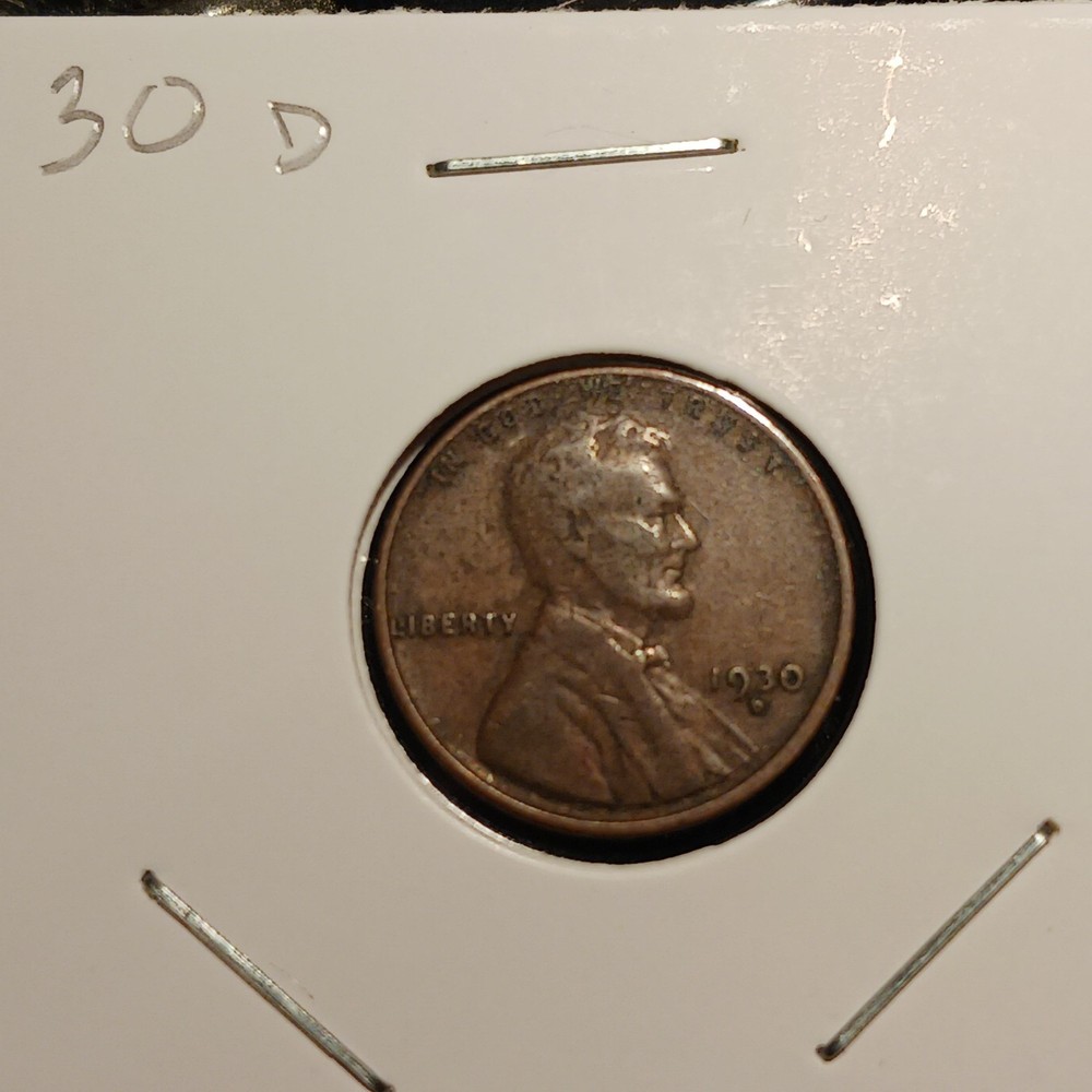 1930 D Lincoln Wheat Cent