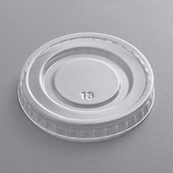 Fineline Settings 42PCL4, 3" Lid for 4 Oz Portion Cup, 2500/CS