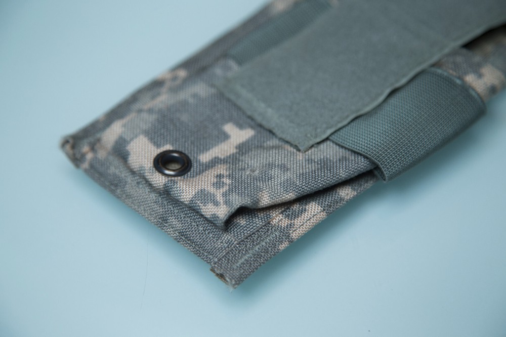Pre MSA Paraclete Double Mag Pouch Molle ACU Pattern