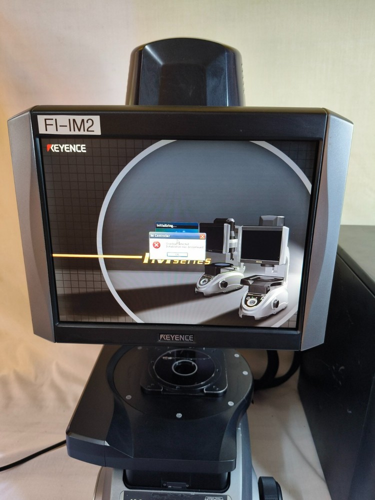 Keyence IM-6140 Image Dimension Measuring System w/ IM-6500 Controller