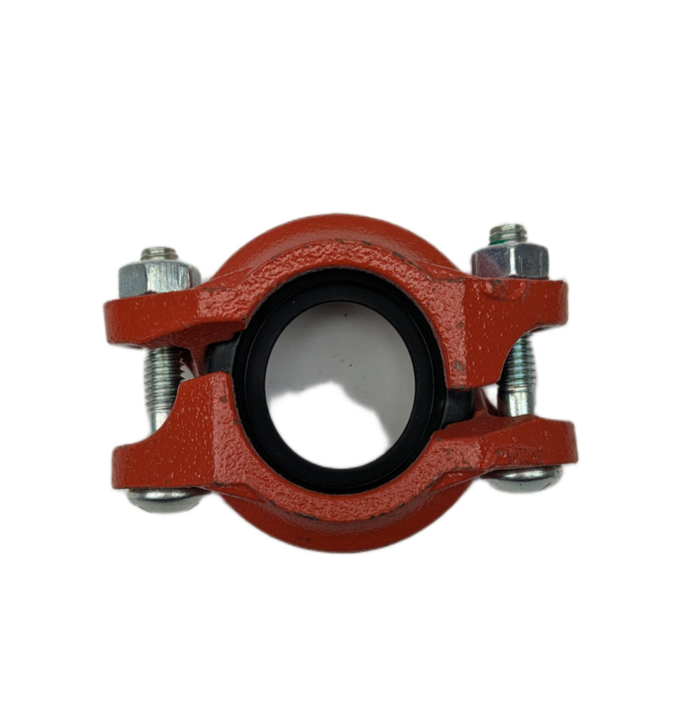 Gemlock Style 99-2 Two-Bolt Push-On Rigid Grooved Coupling 1-1/4