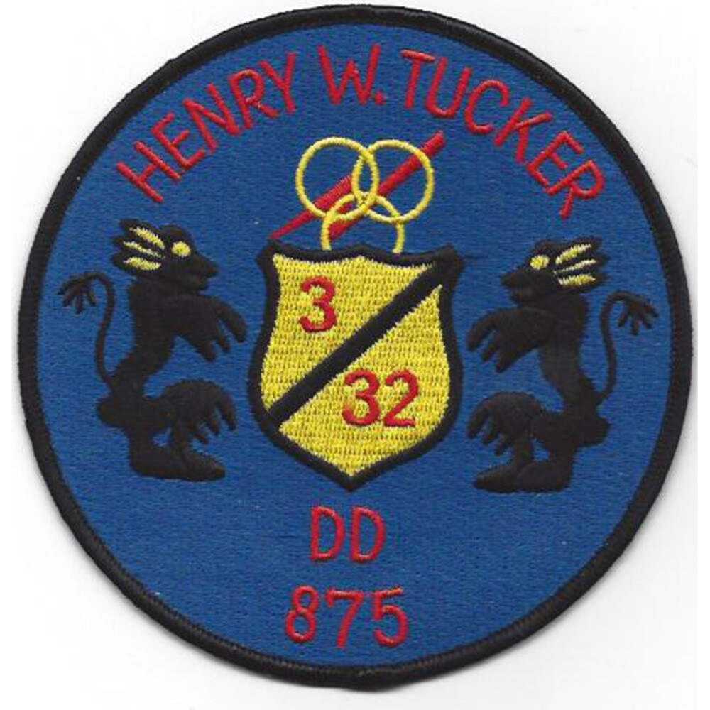 DD-875 USS Henry W Tucker Patch