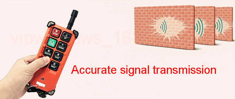 Industrial Crane Remote Control Wireless Radio Controller 2Transmitter&1Receiver