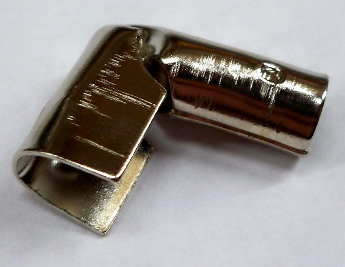 DIY Old Style Spark Plug Terminal 90 degree right angle replacement crimp solder