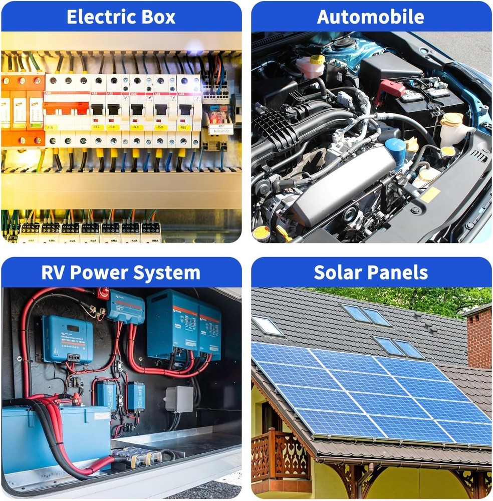 Professional Battery Cable Crimping Tool - Complete Kit