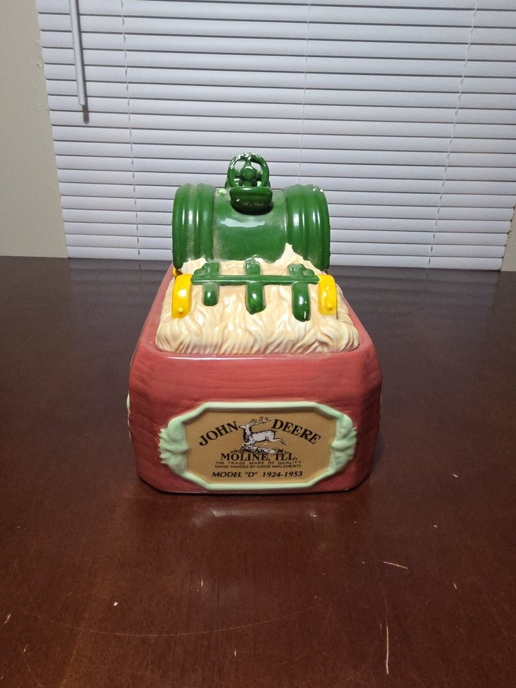 Vintage John Deere Ceramic Model D Cookie Jar