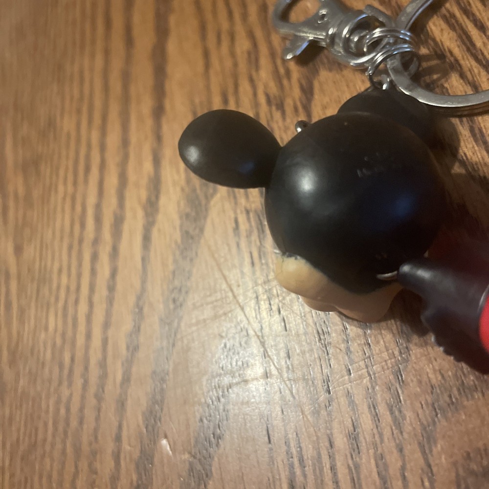 Walt Disney Mickey Mouse Bobblehead Keychain