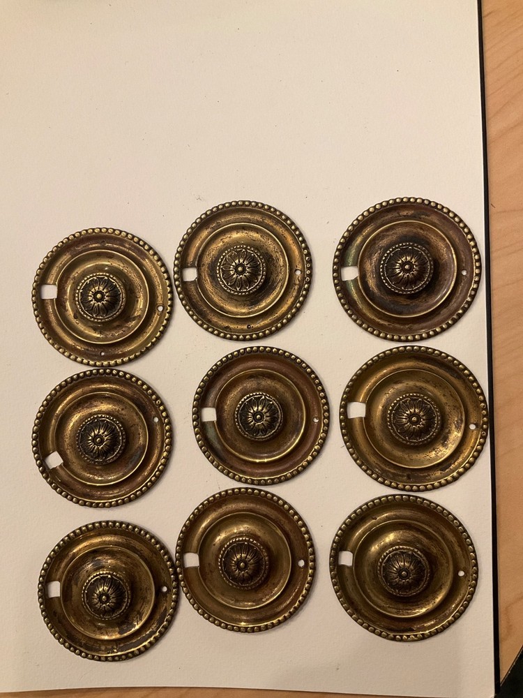 Single Post Drawer Pull Sheraton Pull Furniture Drawer Pull Cabinet Pull Brass