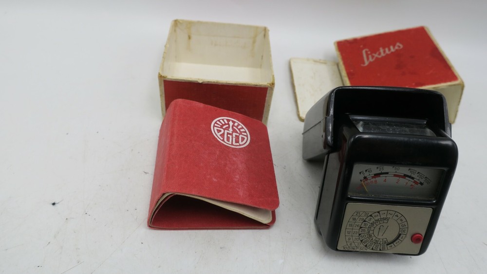 Gossen Sixtus Light / Exposure Meter - Tested w/ Box & Manual