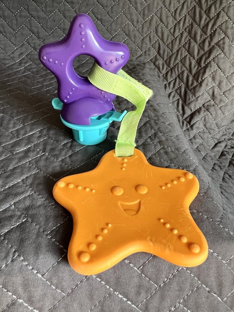 Bright Starts Finding Nemo Jumper Replacement Part Starfish Teether Purple Star