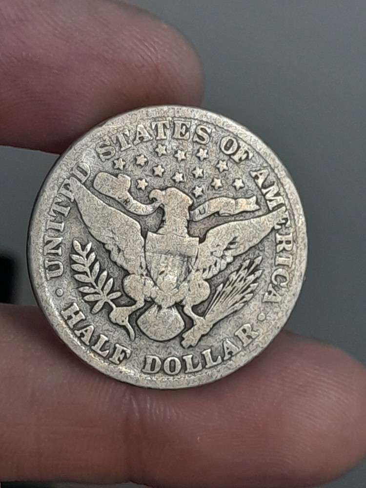 1898- P Barber Half Dollar #2