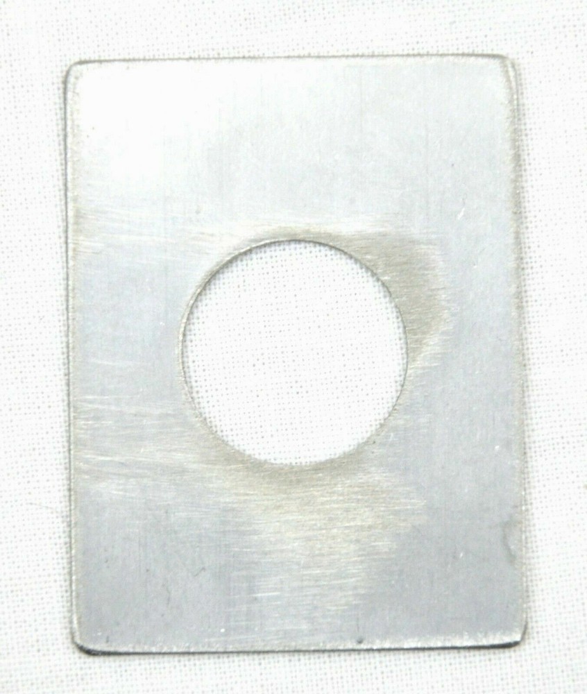 HTS Toggle Switch Plate Peterbilt Power Window Left Stainless Engraved #PB-2010