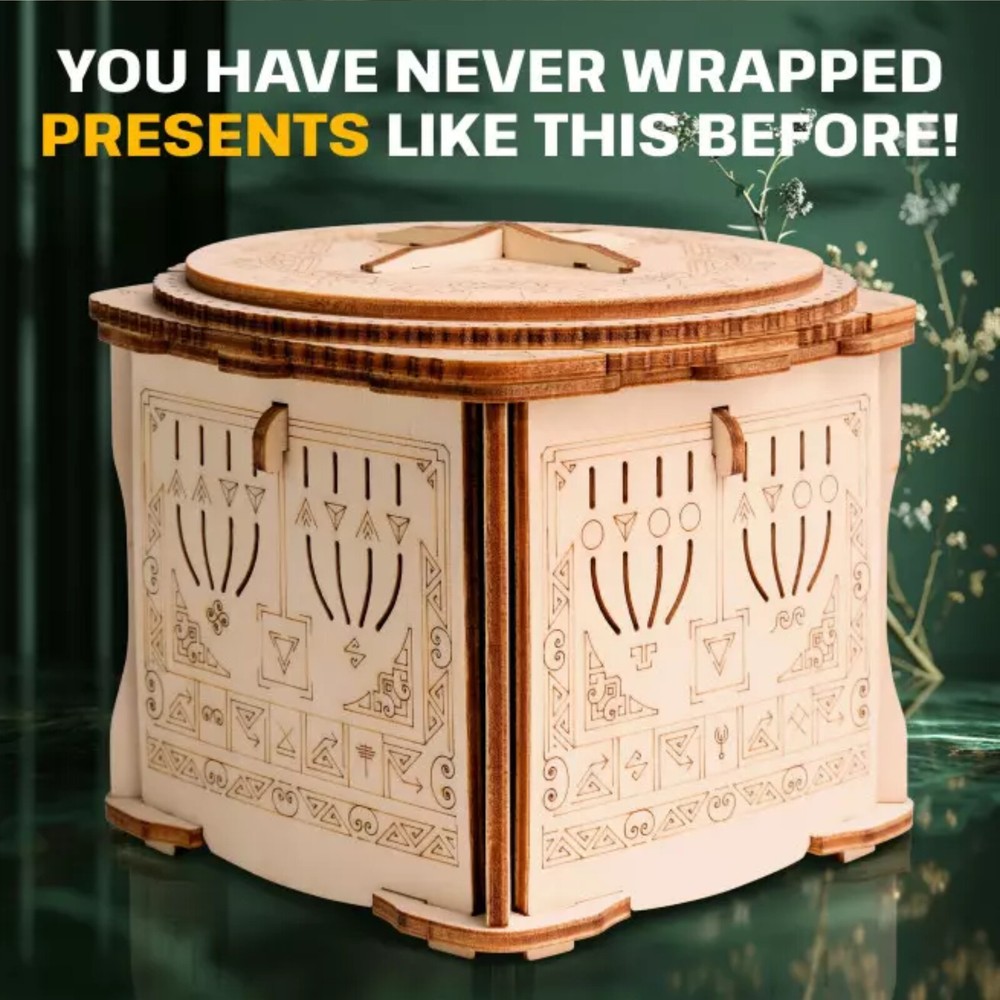 Secret Lock Box - ESC Welt - Puzzle Gift Box