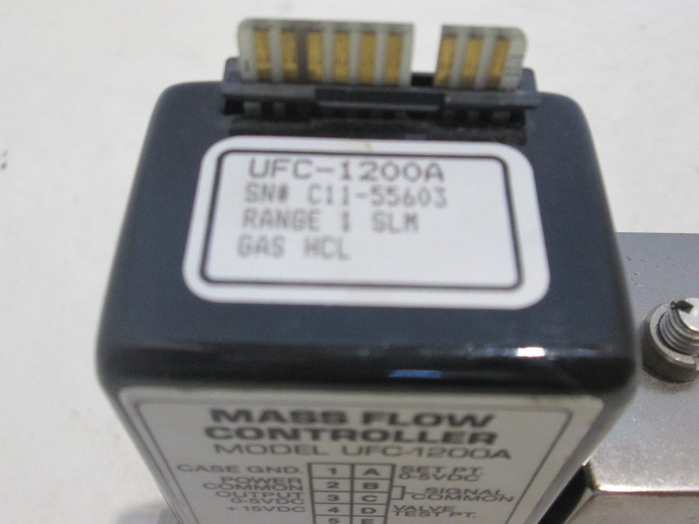Unit, UFC-1200A, Mass Flow Controller,1 SLM, HCL, Used