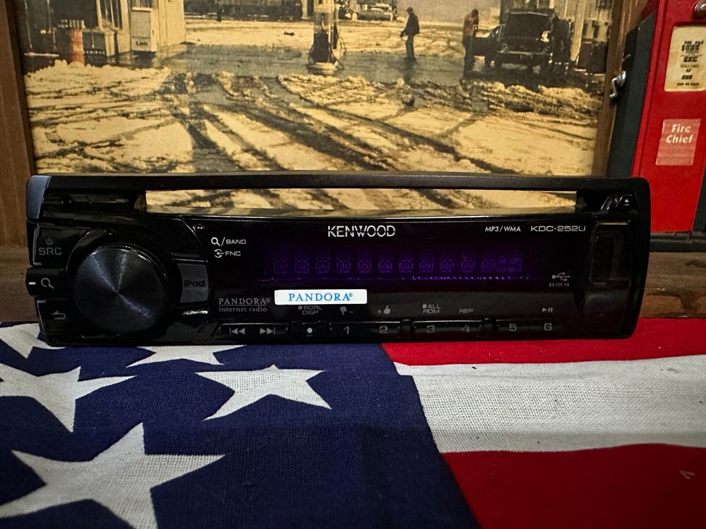 kdc-252u kenwood Faceplate ONLY Used Tested