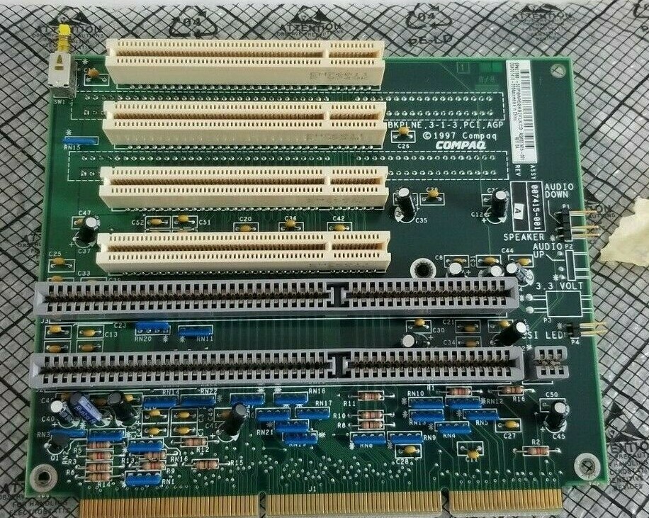 Compaq BACKPLANE BOARD - MT 270881 3-1-3 PCI AGP