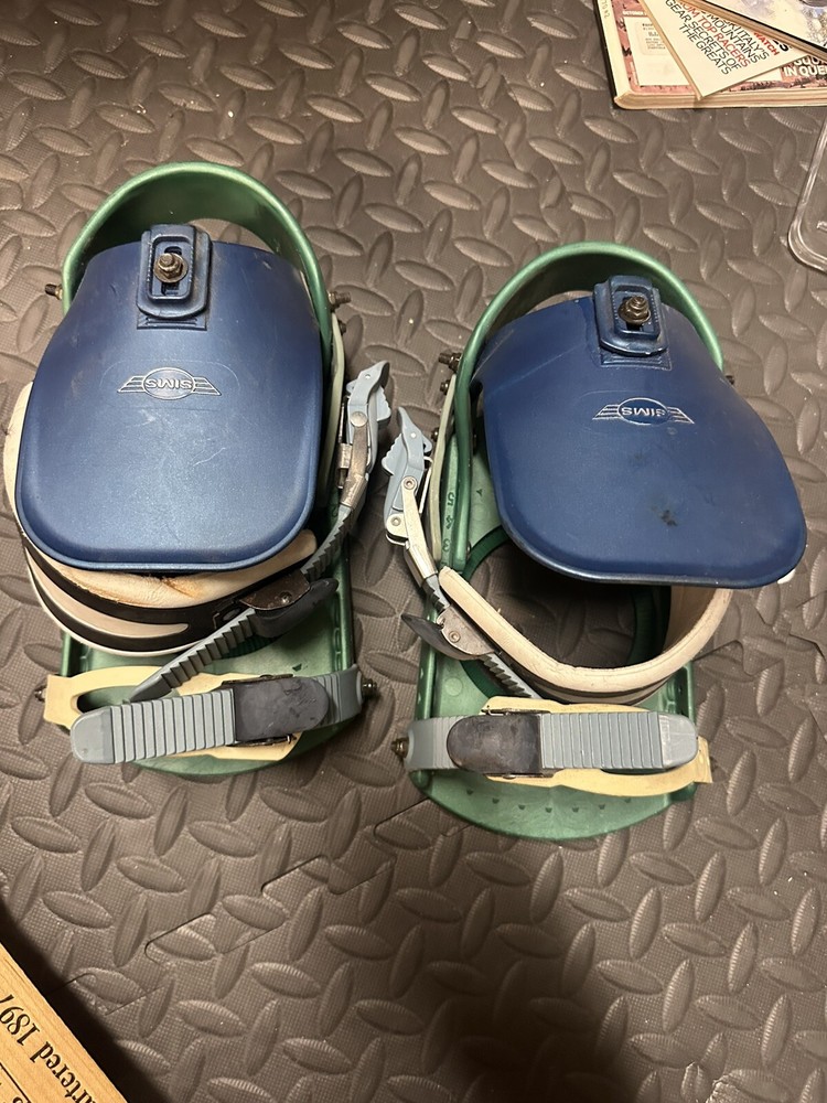 Vintage Sims Snowboard Bindings Men's Adjustable Size