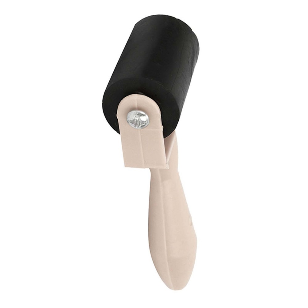 Primary Color Plastic Handle Printmaking Brayer Ink Rubber Roller Art Tool