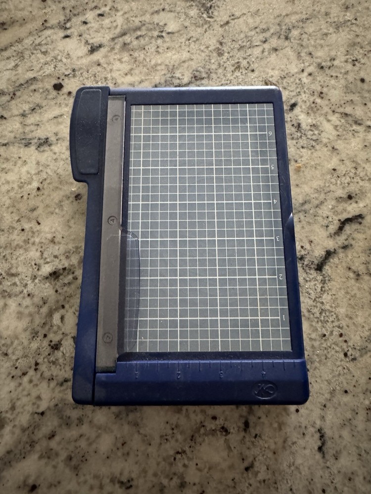 Creative Memories Paper Trimmer w/ Grid Surface, Scrap Drawer