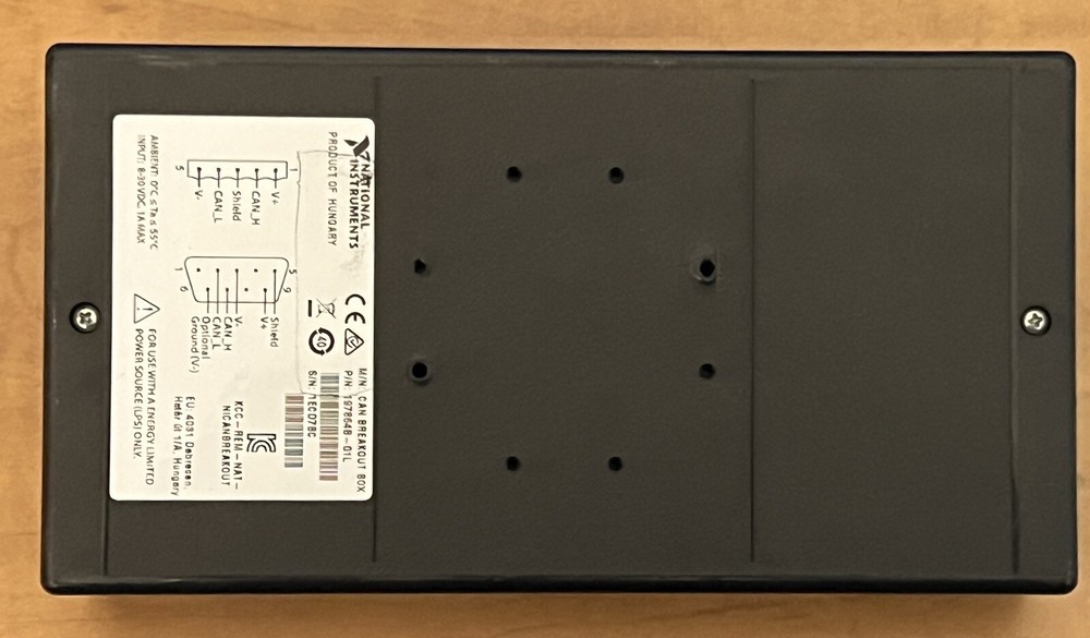 National Instruments NI CAN Breakout Box